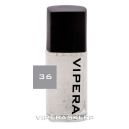 Vipera Roulette Nail Polish Top Coat with White Particles 36
