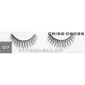 Vipera Black Fake Eyelashes Criss Cross