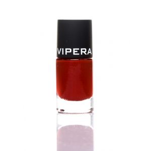 Vipera Natalis Nail Polish Red with Particles 235