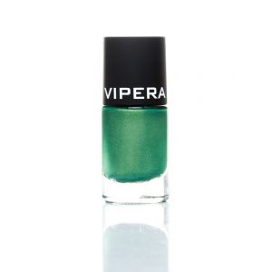 Vipera Natalis Nail Polish Green with Particles 243