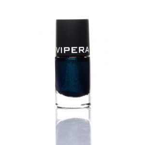 Vipera Natalis Nail Polish Navy Blue witth Particles 281