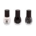 Vipera Artistic Manicure Set Black & White 03