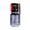 Vipera Jester Nail Polish Silver with colorful Particles 614