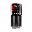 Vipera Jester Nail Polish Black with Particles 615