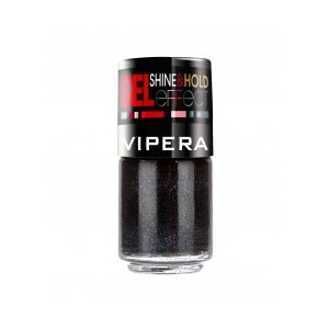 Vipera Jester Nail Polish Black with Particles 615