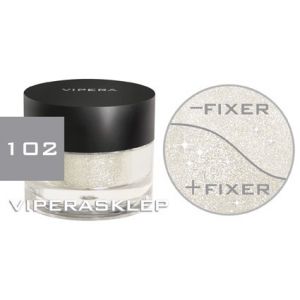 Vipera Brocaded Loose Powder Galaxy Eye Shadow Silver 102