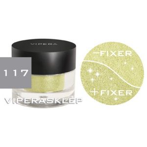 Vipera Brocaded Loose Powder Galaxy Eye Shadow Green 117