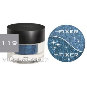 Vipera Brocaded Loose Powder Galaxy Eye Shadow Navy Blue 119