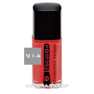 Vipera Focus On Nail Polish Red 914