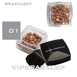 Vipera Confetti Bead - Bronzing