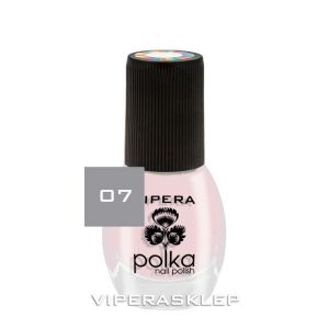 Vipera Polka Nail Polish Pink 07