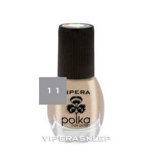 Vipera Polka Nail Polish Beige 11