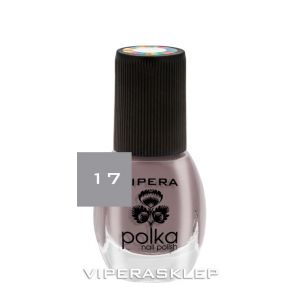 Vipera Polka Nail Polish Beige 17