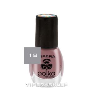 Vipera Polka Nail Polish Violet 18