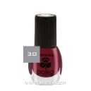 Vipera Polka Nail Polish Maroon 30