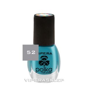 Vipera Polka Nail Polish Blue 52