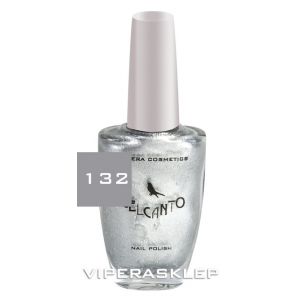 Vipera Belcanto Nail Polish Silver Metallic 132