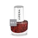 Vipera High Life Nail Polish Red Glitter 861